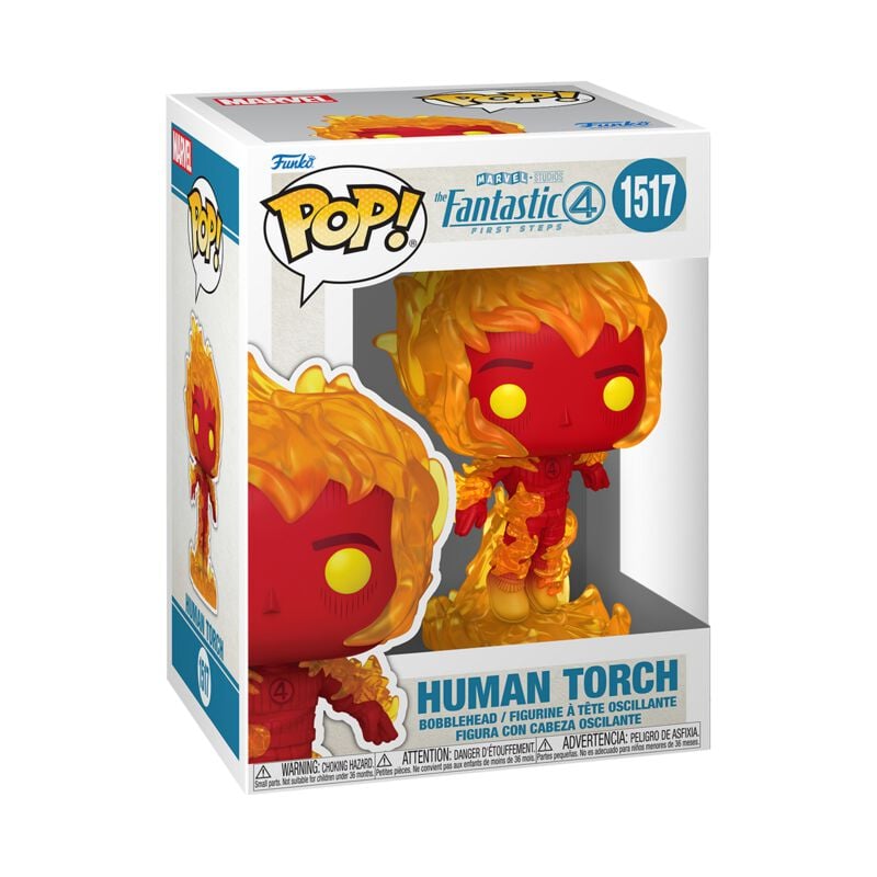 Fantastic Four Vinylová figurka č.1517 Human Torch Sberatelská postava standard - Merchstore.cz Fantastic Four Vinylová figurka č.1517 Human Torch Sberatelská postava standard - Merchstore.cz