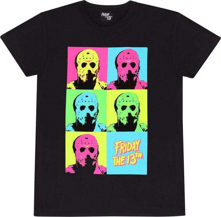 Friday The 13th Jason Pop Art Tričko černá - Merchstore.cz Friday The 13th Jason Pop Art Tričko černá - Merchstore.cz