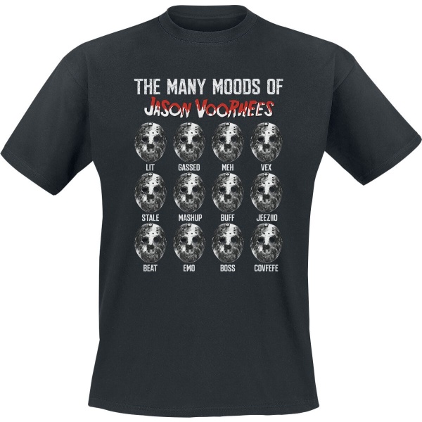 Friday The 13th Many Woods Of Jason Voorhees Tričko černá - Merchstore.cz