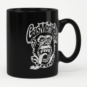 Gas Monkey Garage Logo Hrnek černá - Merchstore.cz