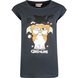 Gremlins Gizmo Dámské tričko tmavě šedá - Merchstore.cz
