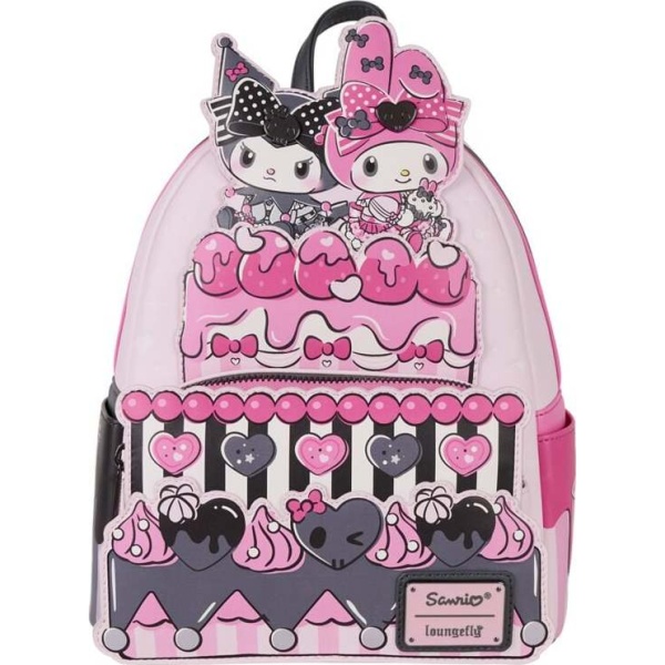 Hello Kitty Loungefly - My Melody & Kuromi Batoh vícebarevný - Merchstore.cz