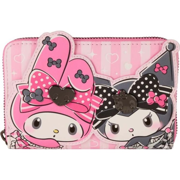 Hello Kitty Loungefly - My Melody & Kuromi Peněženka vícebarevný - Merchstore.cz