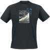 Hokusai Great Wave Duo Colour Great Wave Tričko černá - Merchstore.cz