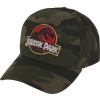 Jurassic Park Camo Logo Baseballová kšiltovka vícebarevný - Merchstore.cz