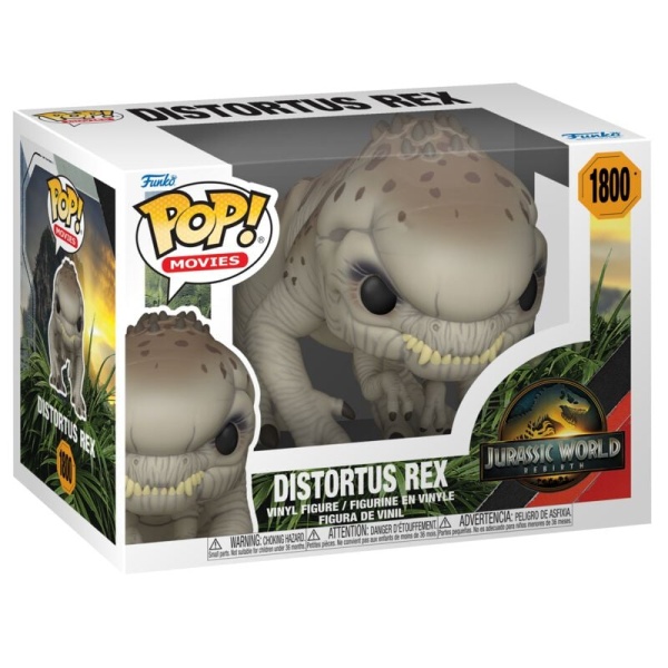 Jurassic World Vinylová figurka č.1800 Distortus Rex Sberatelská postava standard - Merchstore.cz