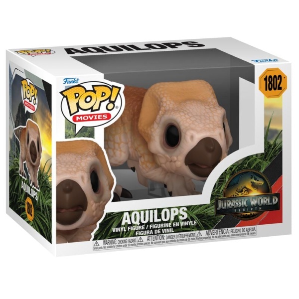 Jurassic World Vinylová figurka č.1802 Aquilops Sberatelská postava standard - Merchstore.cz