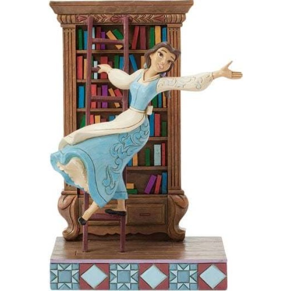 Kráska a zvíře Belle - A World of Books Sberatelská postava vícebarevný - Merchstore.cz