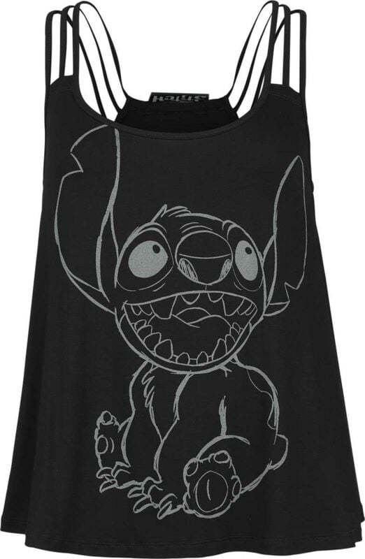 Lilo & Stitch Stitch - Sit Dámský top černá - Merchstore.cz Lilo & Stitch Stitch - Sit Dámský top černá - Merchstore.cz
