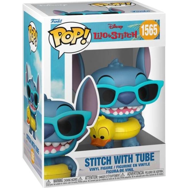 Lilo & Stitch Vinylová figurka č.1565 Stitch with Tube Sberatelská postava standard - Merchstore.cz