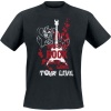Looney Tunes Taz - Monster Rock Tričko černá - Merchstore.cz