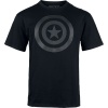 Marvel Comics Logo Heroes Tričko písková - Merchstore.cz