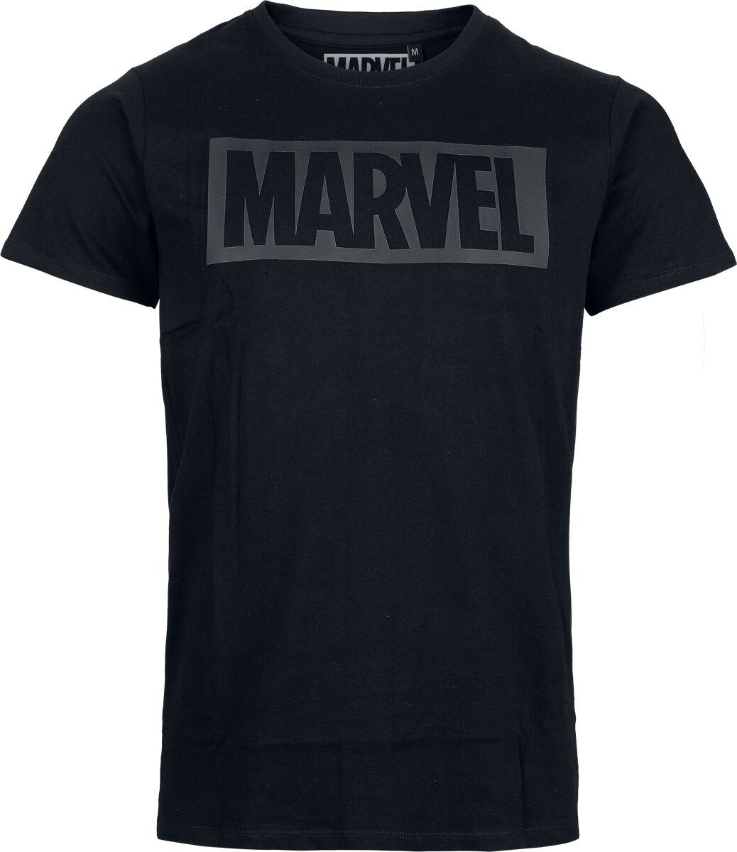 Marvel Marvel - Logo Tričko černá - Merchstore.cz Marvel Marvel - Logo Tričko černá - Merchstore.cz