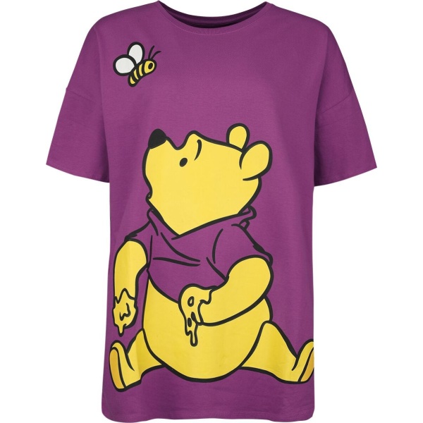 Medvídek Pu Winnie - Oversize Dámské tričko vícebarevný - Merchstore.cz