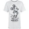 Mickey & Minnie Mouse Micky Maus - Icone - Oversize Dámské tričko bílá - Merchstore.cz