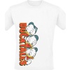 Mickey Mouse Ducktales Huey Dewey Louie Peek Tričko bílá - Merchstore.cz