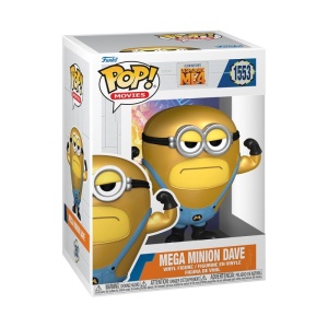Minions Vinylová figurka č.1553 Despicable Me 4 - Mega Minion Dave Sberatelská postava vícebarevný - Merchstore.cz