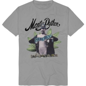 Monty Python Proudly Collage Tričko šedá - Merchstore.cz