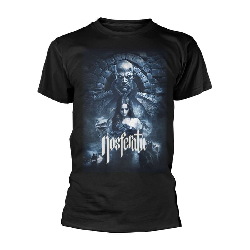 Nosferatu Dark Castle Tričko černá - Merchstore.cz Nosferatu Dark Castle Tričko černá - Merchstore.cz