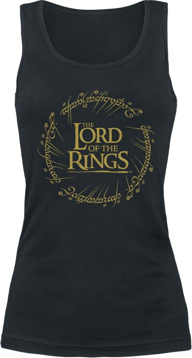 Pán prstenů Logo Dámský top černá - Merchstore.cz Pán prstenů Logo Dámský top černá - Merchstore.cz