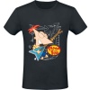 Phineas And Ferb Tech Tričko černá - Merchstore.cz