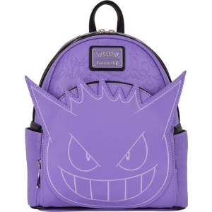 Pokémon Loungefly - Gengar (svítí v tmě) Batoh nachová/cerná - Merchstore.cz