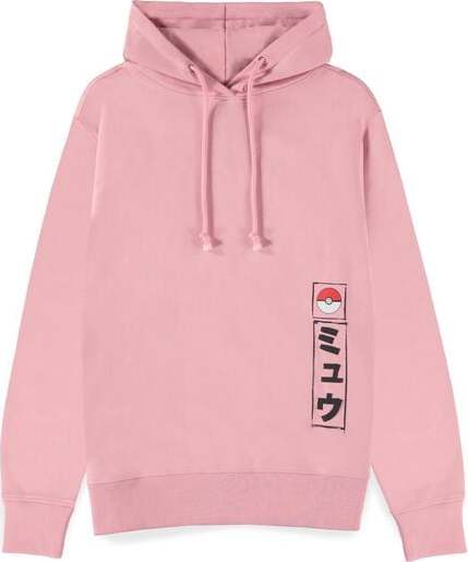 Pokémon Mew Dámská mikina s kapucí růžová - Merchstore.cz Pokémon Mew Dámská mikina s kapucí růžová - Merchstore.cz