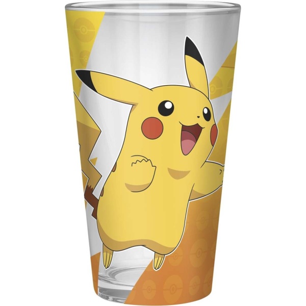 Pokémon Pikachu sklenicka transparentní - Merchstore.cz