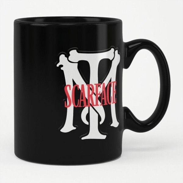 Scarface Tony Montana Hrnek černá - Merchstore.cz
