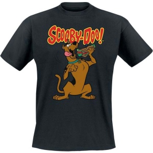 Scooby-Doo Let's Eat Sandwich Tričko černá - Merchstore.cz