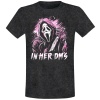 Scream (Film) Ghostface - In Her Dm's Tričko černá - Merchstore.cz