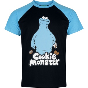 Sesame Street Cookie Monster Tričko vícebarevný - Merchstore.cz