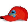 Sesame Street Krümelmonster Baseballová kšiltovka červená - Merchstore.cz