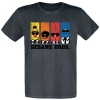 Sesame Street Sesame Bros. Tričko černá - Merchstore.cz