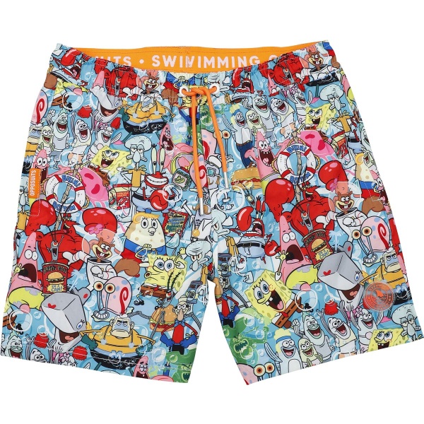 SpongeBob SquarePants OppoSuits - Frenzy Pánské plavky vícebarevný - Merchstore.cz