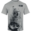 Star Wars Bounty Hunter Tričko smíšená svetle šedá - Merchstore.cz
