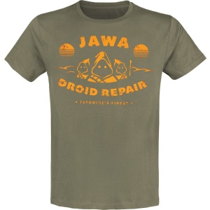 Star Wars Jawa Droid Repair Tričko khaki - Merchstore.cz