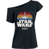 Star Wars X-Wing Dámské tričko černá - Merchstore.cz