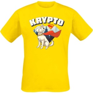 Superman 2025 - Krypto The Superdog Tričko žlutá - Merchstore.cz