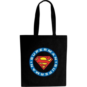 Superman Logo Plátená taška vícebarevný - Merchstore.cz