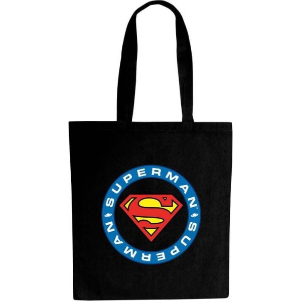 Superman Logo Plátená taška vícebarevný - Merchstore.cz