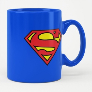 Superman S-Shield Hrnek modrá - Merchstore.cz