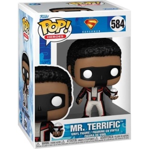 Superman Vinylová figurka č.584 Mr. Terrific Sberatelská postava standard - Merchstore.cz