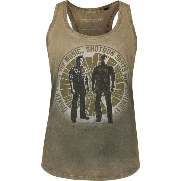 Supernatural Join The Hunt Dámský top zelená - Merchstore.cz