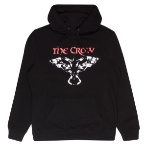 The Crow The Crow - Rain all the Tme Mikina s kapucí černá - Merchstore.cz