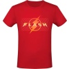The Flash Logo Tričko červená - Merchstore.cz