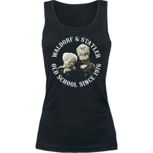 The Muppets Waldorf & Statler - Old School Dámský top černá - Merchstore.cz