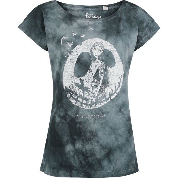 The Nightmare Before Christmas Dívčí tričko Seriously Spooky Dámské tričko šedá - Merchstore.cz