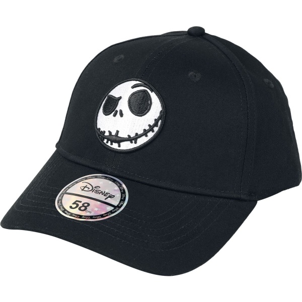 The Nightmare Before Christmas Jack Skellington Baseballová kšiltovka černá - Merchstore.cz