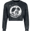 The Nightmare Before Christmas Top s dlouhými rukávy Seriously Spooky Dámská mikina šedá - Merchstore.cz
